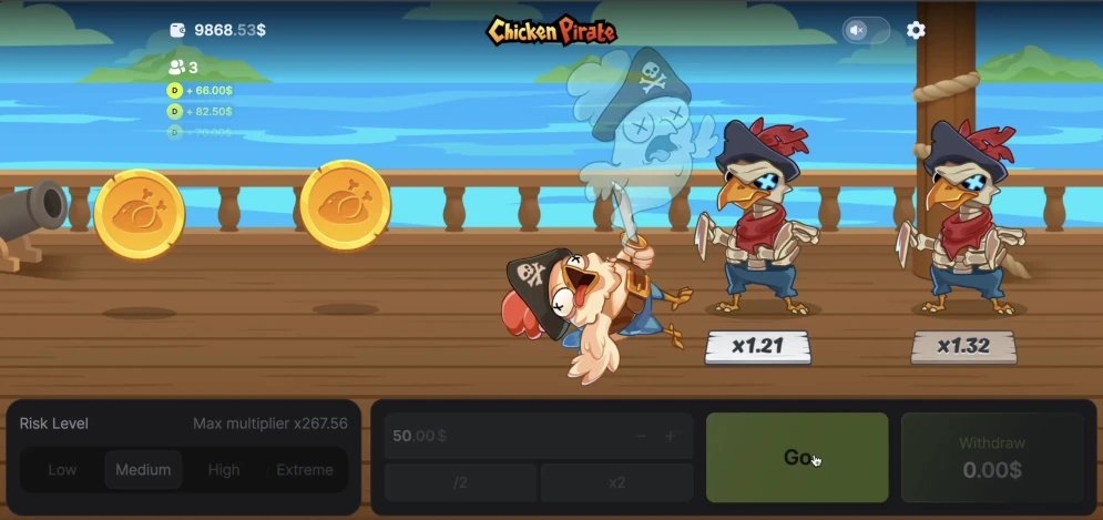 Chicken Pirate Slot