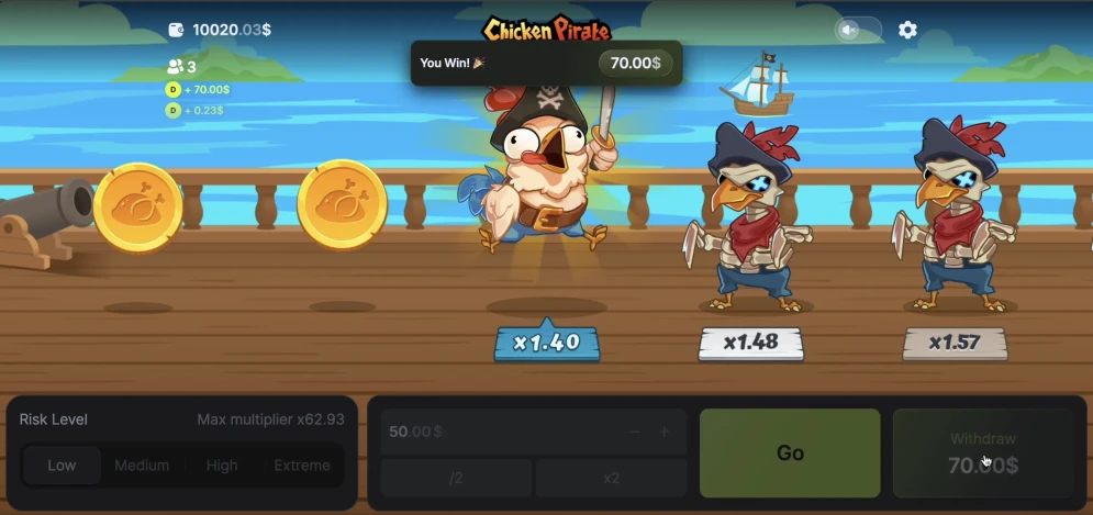 Chicken Pirate Slot