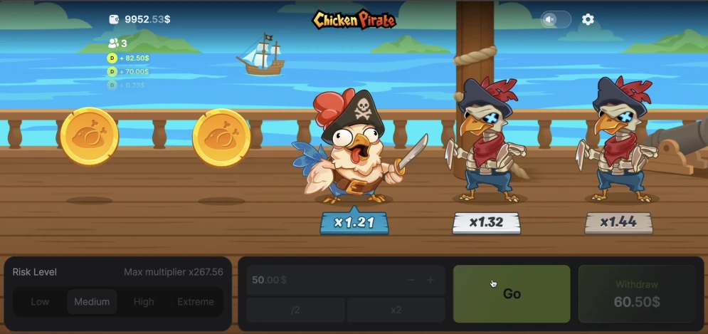 Chicken Pirate Slot